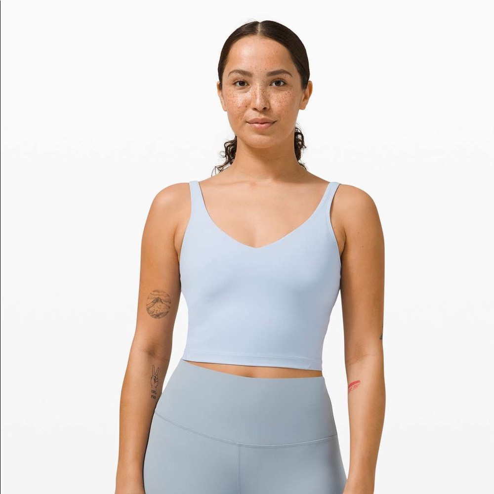 lululemon align tank baby blue Blue Linen